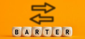 bartering, barter